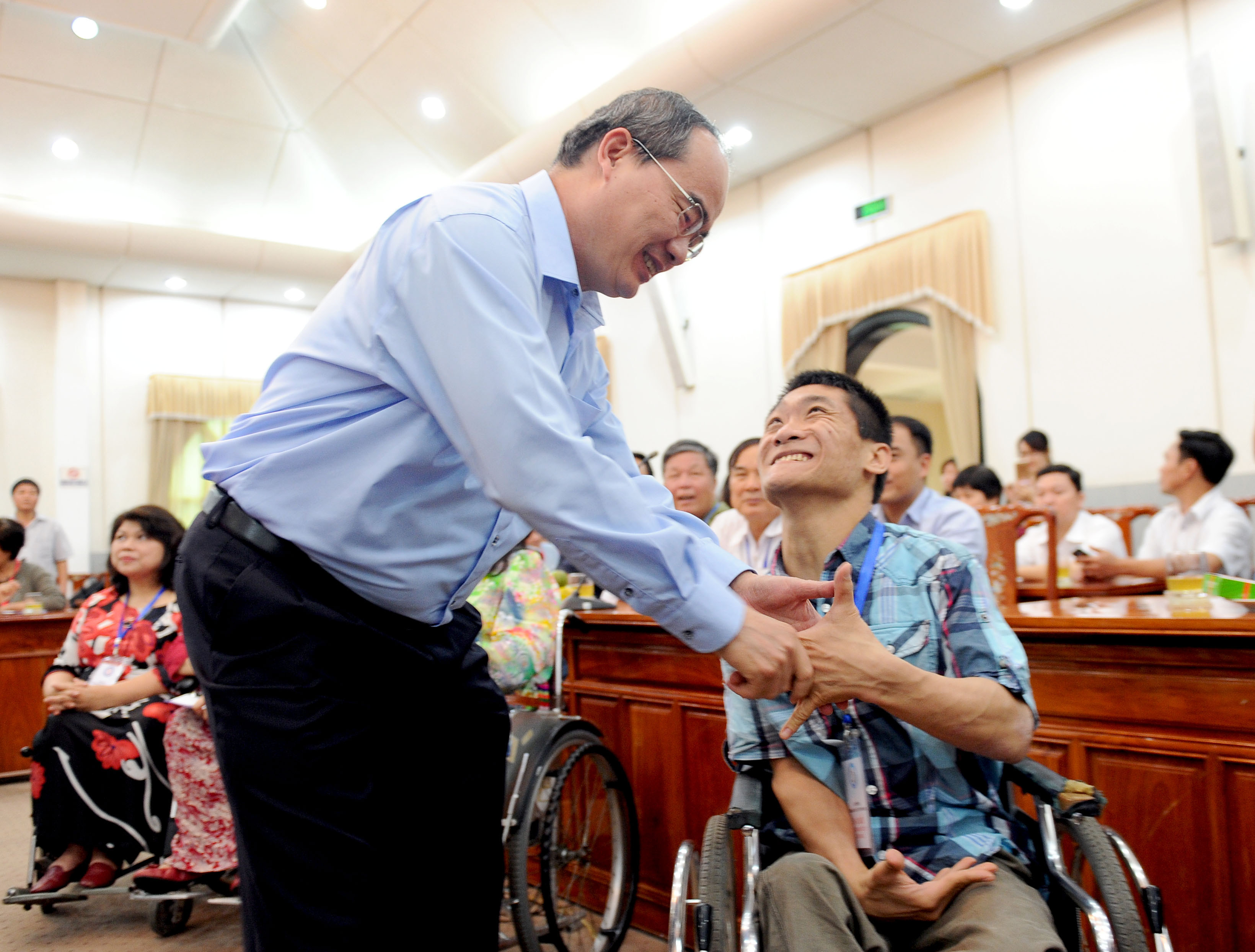 ການເຄື່ອນໄຫວສະເຫຼີມສະຫຼອງ 35 ປີແຫ່ງວັນ ຄົນພິການຫວຽດນາມ